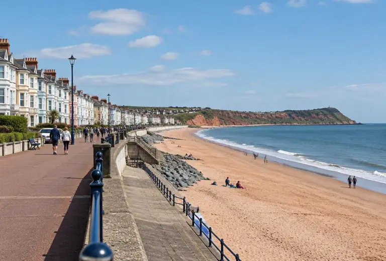 Electricians in Exmouth, Devon: local street scene